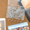 100 PCS Push Pins, Clear Plastic Head & Steel Point