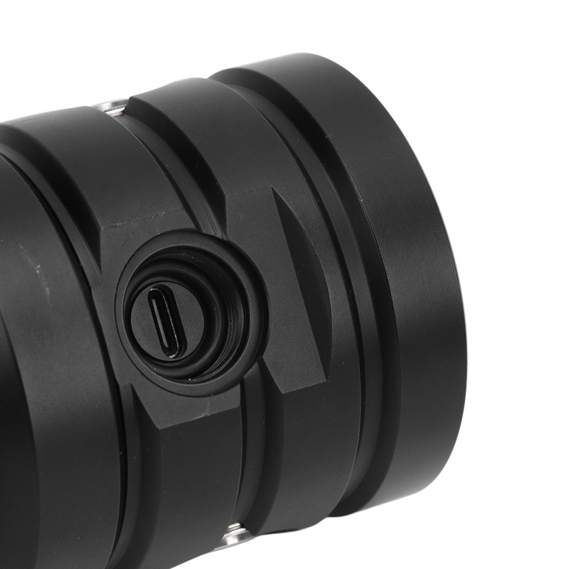 Diving Flashlight Super Bright Flashlight 18000LM Aluminum Alloy IPX8 Waterproof