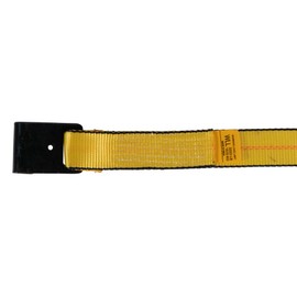 Mytee Products Ratchet Tie-Down Straps with Flat Hooks, 2" x 40' Ratchet Straps Yellow | 10,000 Lbs Breaking Strength | TieDown Ratchet Straps for Flatbed, Truck, Trailers Pickup (4 Pack)