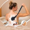 Back Brush Long Handle for Shower, 20.5” Back Bath Brush