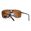 SA106 Oversize Large Thin Plastic Racer Mens Sport Sunglasses (Polarized