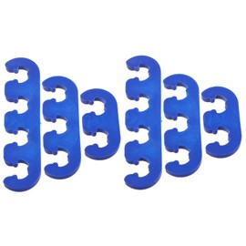 MAGICLULU 6pcs Spark Plug Wire Separator and Holder for Ignition Wires Precision Design for Easy Installation Reliable Electrical Insulation Convenient Setup