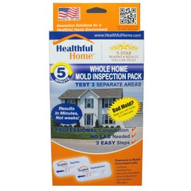 Healthful Home Whole Home Mold Inspection Pack - Tests 3 Separate Areas