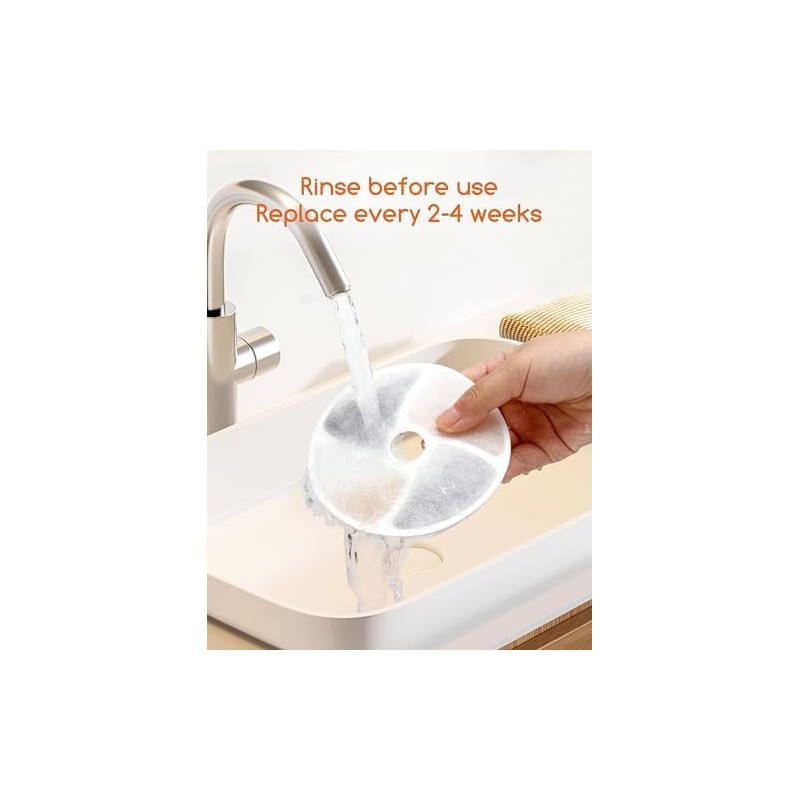 Meowant Drinking Fountain Filter, Activated Carbon Filter, Replacement Filter for