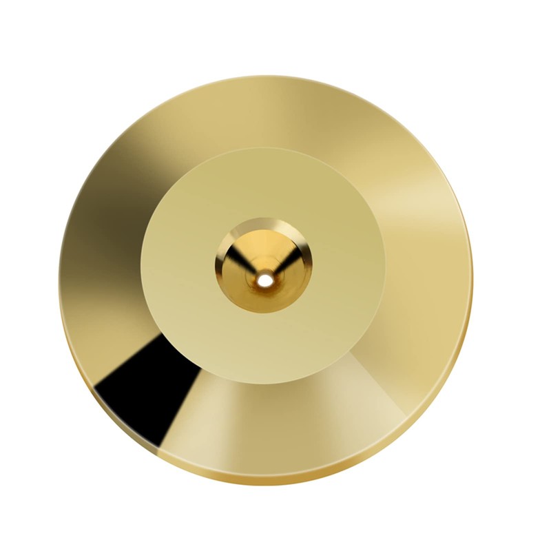 8 Pcs Copper Speaker Spikes Pads with Gold Plating, Universal