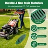 Solaradgy 4 Inch Yard Drain, Green Angled Drainage Grate for
