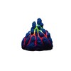 GloFish Volcano Ornament for Aquariums, 2.38 x 3.31 x 3.44