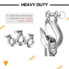 AMYSPORTS Heavy Duty Slip Hook Lifting Winch Steel Slip Hook