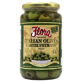 Castaveltrano Olives (Sicilian Olives) - 19 oz.