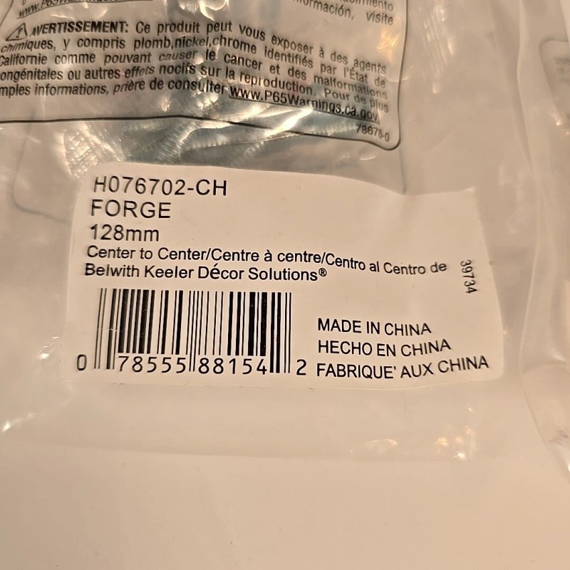 Hickory Hardware 3 Pack Solid Core Kitchen Cabinet Pulls, Luxury