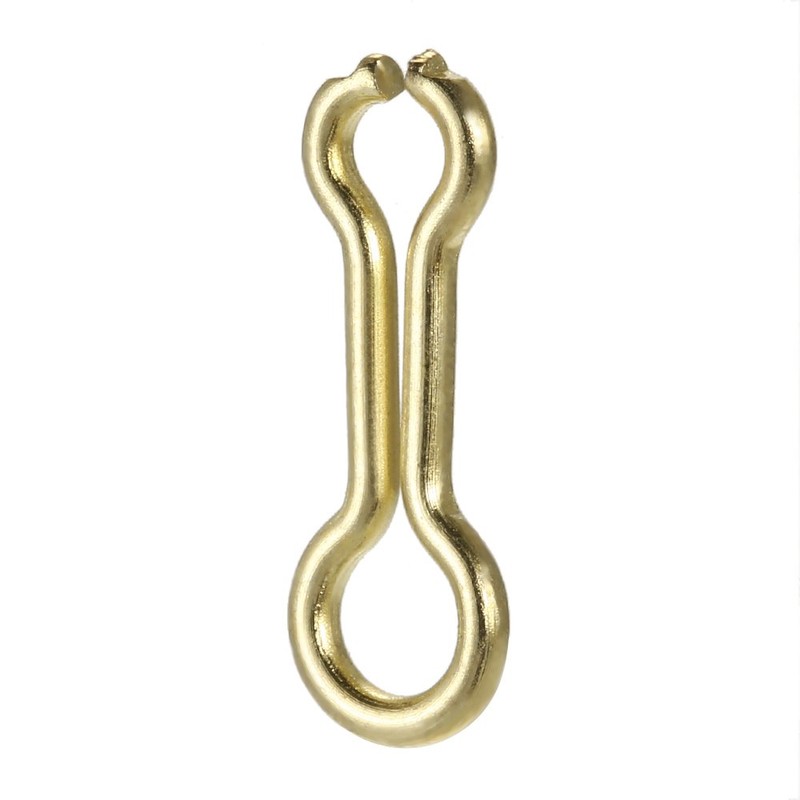Walmeck 200PCS Brass Sinker Wire Eye for DO-IT Molds
