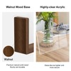 Mixoo 4x6 Picture Frame Rotating Photo Frame, Wooden Picture Frames