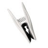 Clothespins, Strong, Non-marking Monotone Clips, Pack of 12, White, Clothespins,