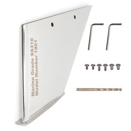 Boat Skeg Repair Guard Replacement Kit Fits MerCruiser Alpha 1 Gen 2 1991-Present Stern Drive Marine Motors Stainless Steel 27031