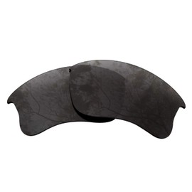 Anti-Peel Oakley Flak Jacket XLJ Replacement Lens Polarized Flak Jacket XLJ Lens - Multi Option (Black Polarized)