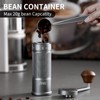 Bincoo Foldable Manual Coffee Grinder with External Adjustable Setting,Coffee Bean