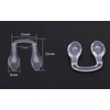 BEHLINE Plug in Eyeglass Nose Pads, Soft Silicone Glasses Bridge