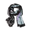 CECIL Women's B572645 TOS_Foil Print Scarf, Black, A, black