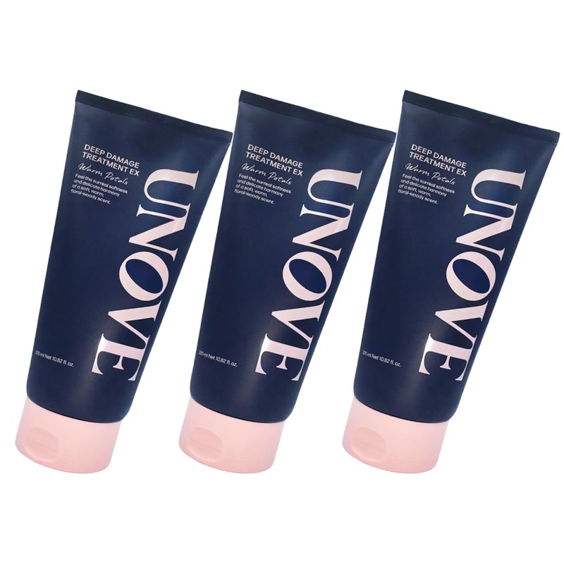 Anob Deep Damage Hair Treatment 320ml x3 Warm Petal /