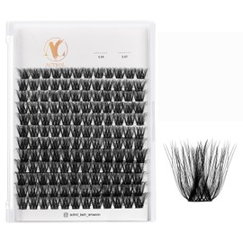 ACTROL Individual Eyelash Lashes Clusters ACT-A 0.07 12-18mm Mix D Curl - Natural & Bold Volume Lashes, Reusable DIY Lash Extensions for Customized Looks - Hypoallergenic & Cruelty-Free