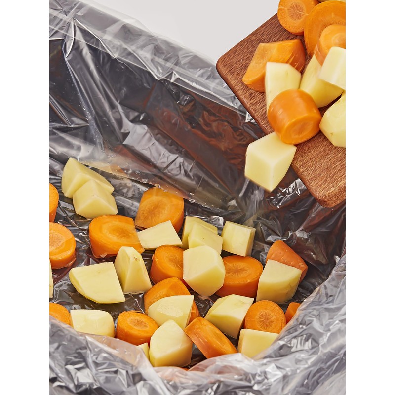 SMARTAKE Electric Roaster Liners, 2 Count Disposable Roaster Liners, Fits