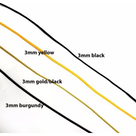 Elastic cord 3mm  face mask making DIY sewing burgundy paracord bungee 5 yards