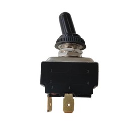 HY29E KEDU Toggle Switch with Silicone Protection Cover ON-Off 4-Pins 20/15A 125/277V (1)