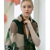 Louis Quatorze Scarf Trenu Wool Silk Long Scarf