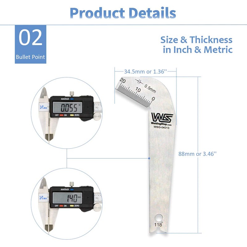 Drill Bits Gage 118 Degree Angle Drill Sharping Tools