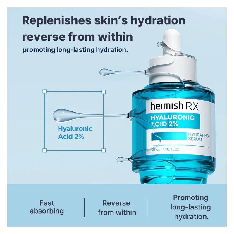 heimish [heimish]RX Hyaluronic Acid 2% Hydrating Serum 35ml