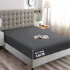 ForZzz 2000TC Fitted Sheet King Size -Premium Microfiber Fitted Bottom