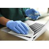 Cranberry CR3556 Crave Nitrile Powder Free Examination Glove, Small, Blue