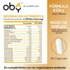 Complejo B Completo | Vitamina B12, B1, B2, B3, B5,