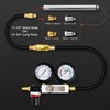 JIFETOR Cylinder Leak Down Tester Kit, Automotive Engine Compression Dual