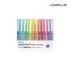 (Cellar Aid) Line Plus Mildlight Highlighter 12-Color Set / (셀러에이드)라인플러스 형광펜 MILDLIGHT 마일드라이트 12색 세트