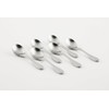 Knork Original Bouillon Stainless Steel Soup, Specialty Spoons, (Pack of