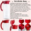 Pro Home Glass Jug with Removable Plastic Lid 1.5 Liter