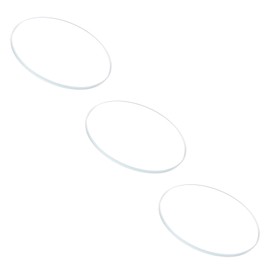 CoCud Watch Glass Crystal Lens, 22mm Diameter 1.1mm Thick Dual-Domed Round Mineral Watch Glass Replacement - (Applications: for Watchmaker Repair), 3-Pieces
