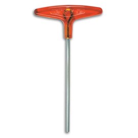Eight 018-2.5H T-Type Hex Spanner, Resin Handle, Single Item
