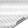 VViViD+ Premium Carbon Fiber Vinyl Wrap Film (White, 6ft x