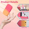 FLABOX 4 Pack Pink Flame Torch Lighter Orange Pink+Green Combo