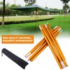 2pcs 19mm Aluminum Alloy Camping Tent Pole Support Replacement Kit