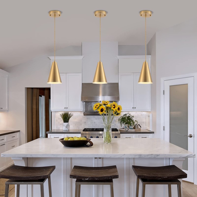 Gold Pendant Lights Kitchen Island,Dining Room Light Fixtures Over Table