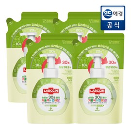 Rapsin [Earn 2,000p for photo review] Rapsin Color Changing Green Grape Hand Wash Refill 450ml x 4 / 랩신 [포토리뷰 2,000p 적립]랩신 컬러체인징 청포도 핸드워시 리필 450ml x 4개