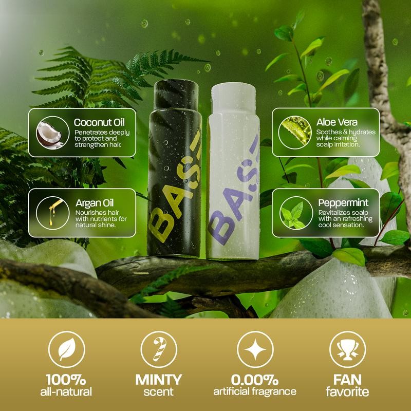 Based Bundle | Shampoo + Conditioner | Simple, Natural, Effective.:_Bundle