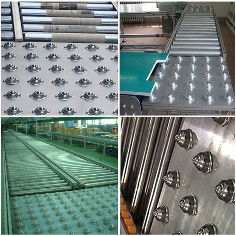 Transfer Bearing Casters,Tianher 6 Pcs Roller Ball Transfer Bearing Casters
