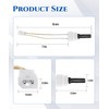 AWTURBO 77707-0054 Pool Heater Igniter Kit with Gasket Compatible with