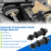 for Peterbilt 379 Accessories Engine Hood Hinge Pivot Bolt Kit