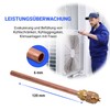 VIOKS Service Access Valve Filling Pipe with Schrader Valve 1/4