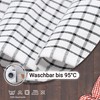 ZOLLNER Half Apron 100% Cotton 84 x 65 cm Checked